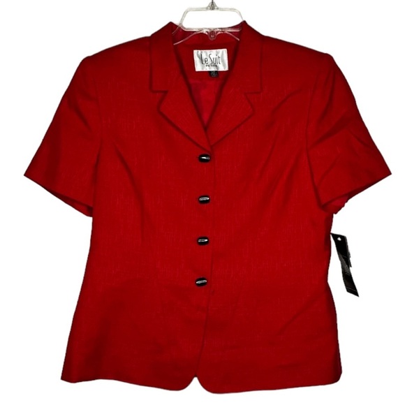 Vintage Jackets & Blazers - Vintage Le Suit Petite Suit Jacket nwt